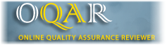 Online Quality Assurance Reviewer: OQAR